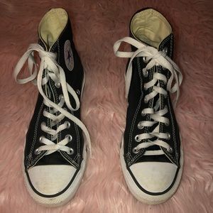 Black High-top Chuck Taylor Converse